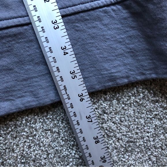 ATHLETA DRESS SMALL ECO WASH TURTLENECK SWEATSHIRT TUNIC PEBBLE GRAY SIZE MEDIUM - Picture 9 of 9